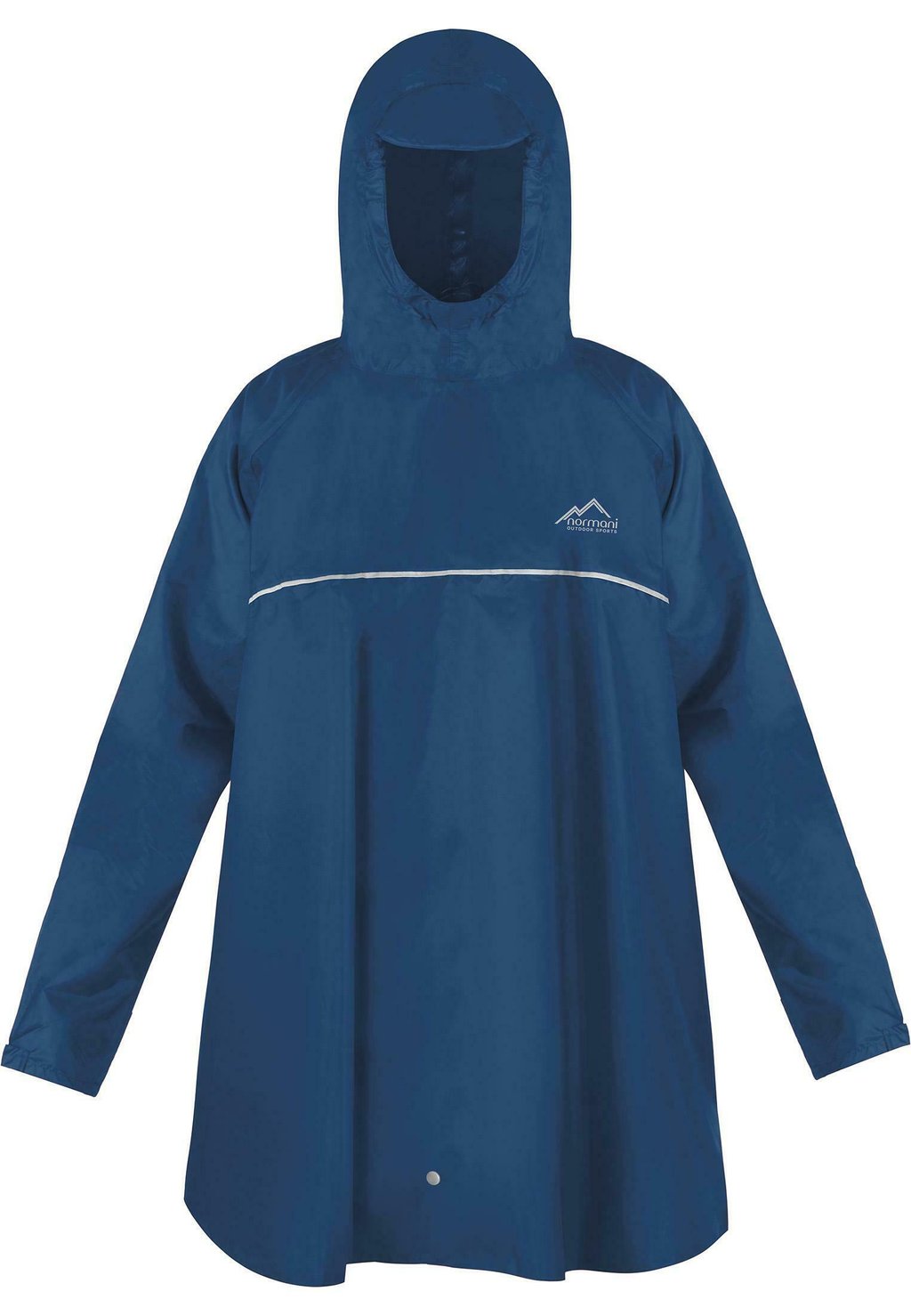 

Дождевик WASSERDICHTER REGENPONCHO MIT ÄRMELN UND KAPUZE- REFLEKTIERENDE normani Outdoor Sports, темно-синий