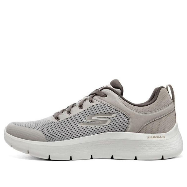 

Кроссовки go walk flex 'beige grey' Skechers, бежевый