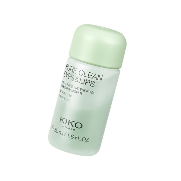 Средство для снятия макияжа Kiko Milano — Двухфазное с глаз и губ, New pure clean eyes&lips, 50 мл — фото 3
