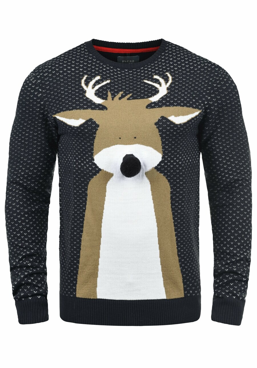

Свитер BLEND Sweater Rudolph, ночной синий