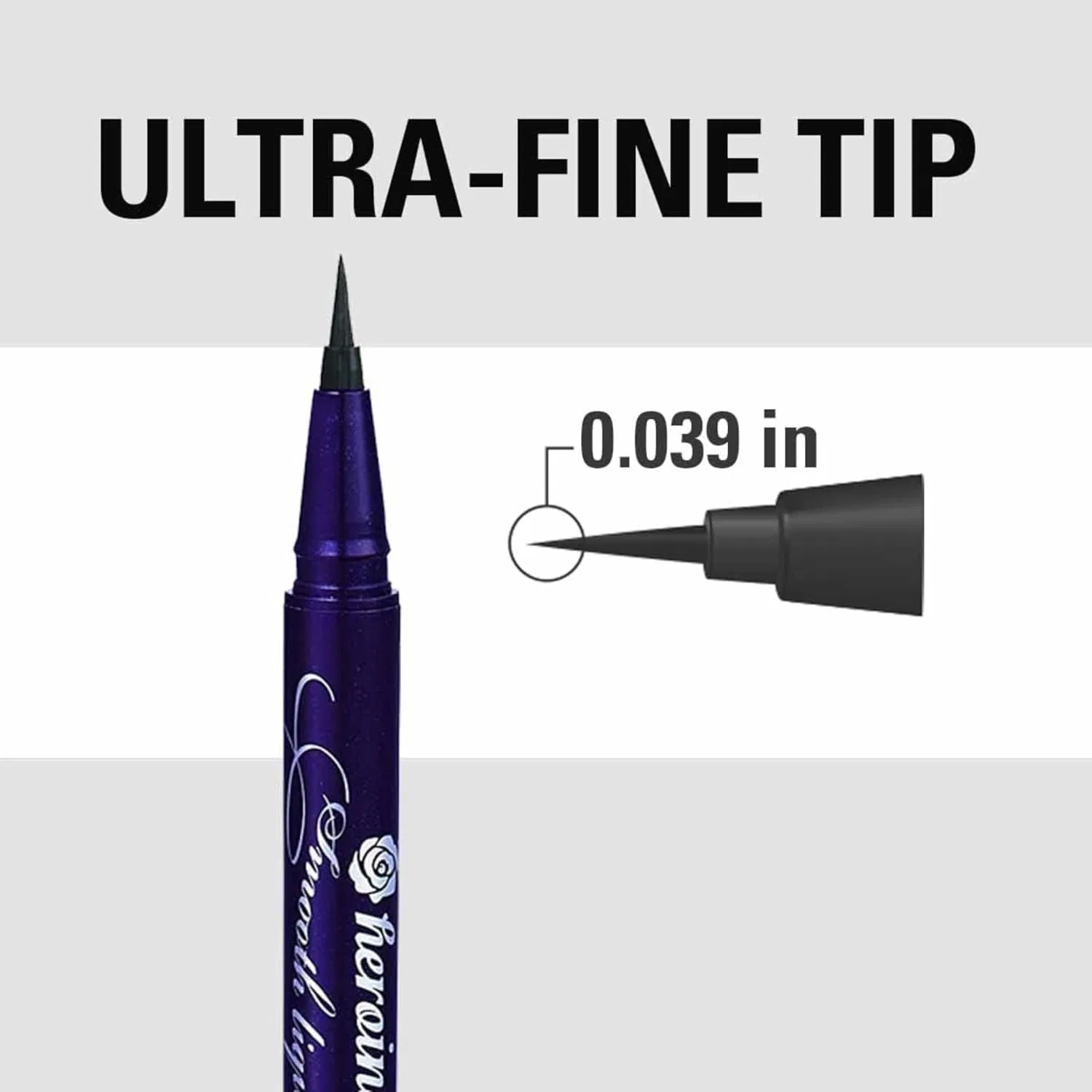 Жидкая водостойкая подводка для глаз «Heroine Makeup SP smooth liquid eyeliner super keep 01» от Japan Health and Beauty Heroine Make — фото 2