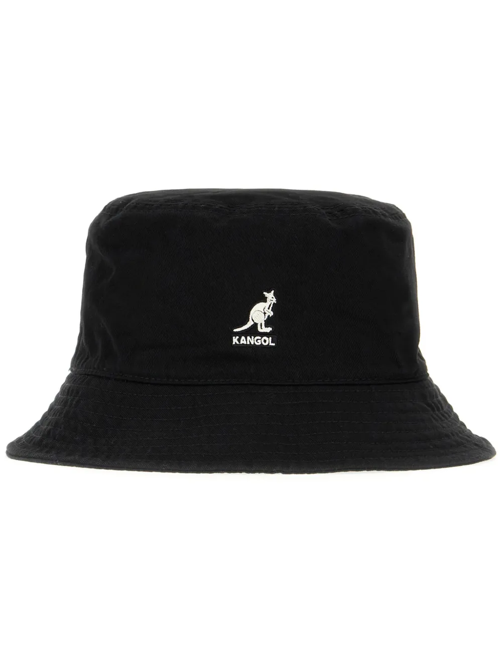 

Панама с вышитым логотипом Kangol, черный
