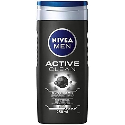 

Гель для душа для мужчин Active Clean 250 мл, Nivea