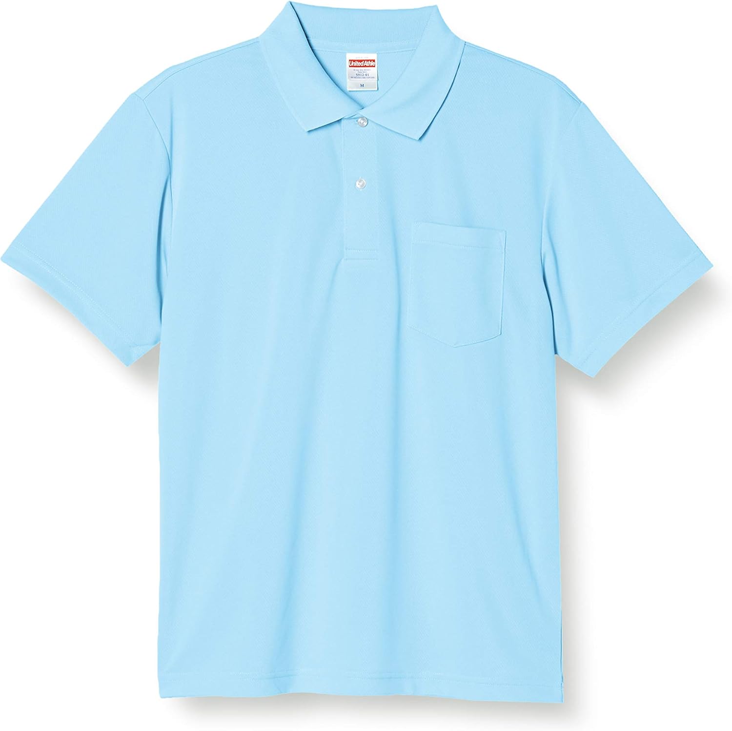 

Мужская поло-рубашка United Athletic 591201 из ткани Dry плотностью 4,1 унции с карманами, бирюзовый