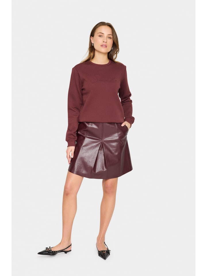 

Толстовка LyonaSZ свободного кроя в цвете Decadent Chocolate SAINT TROPEZ