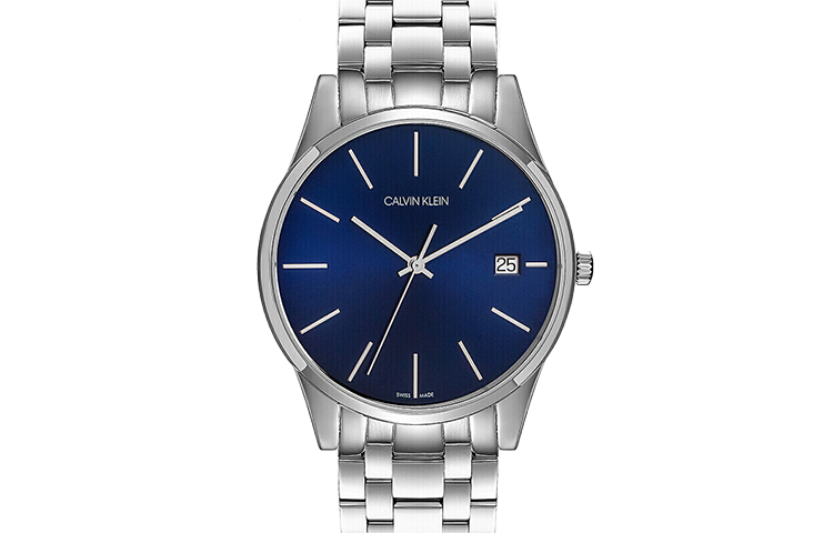 

Calvin Klein Часы Men's CK Quartz Watch, Blue Dial