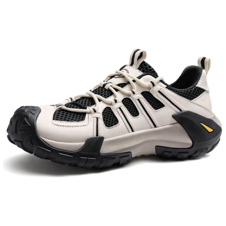 

Низкие треккинговые ботинки с противоскользящим и износостойким покрытием для мужчин CAMEL, Black/White