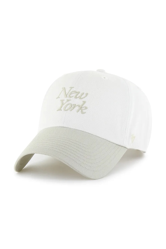 

Бейсболка с козырьком хлопковая MLB New York Yankees 47 Brand, бежевый
