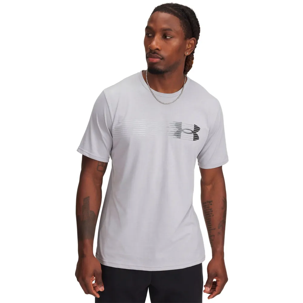

Футболка с коротким рукавом Under Armour Left Chest Fly In Logo, серый