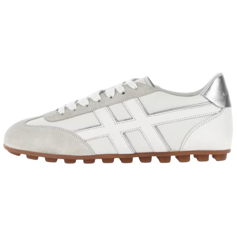 HOGAN Белые кожаные женские кроссовки, цвет White