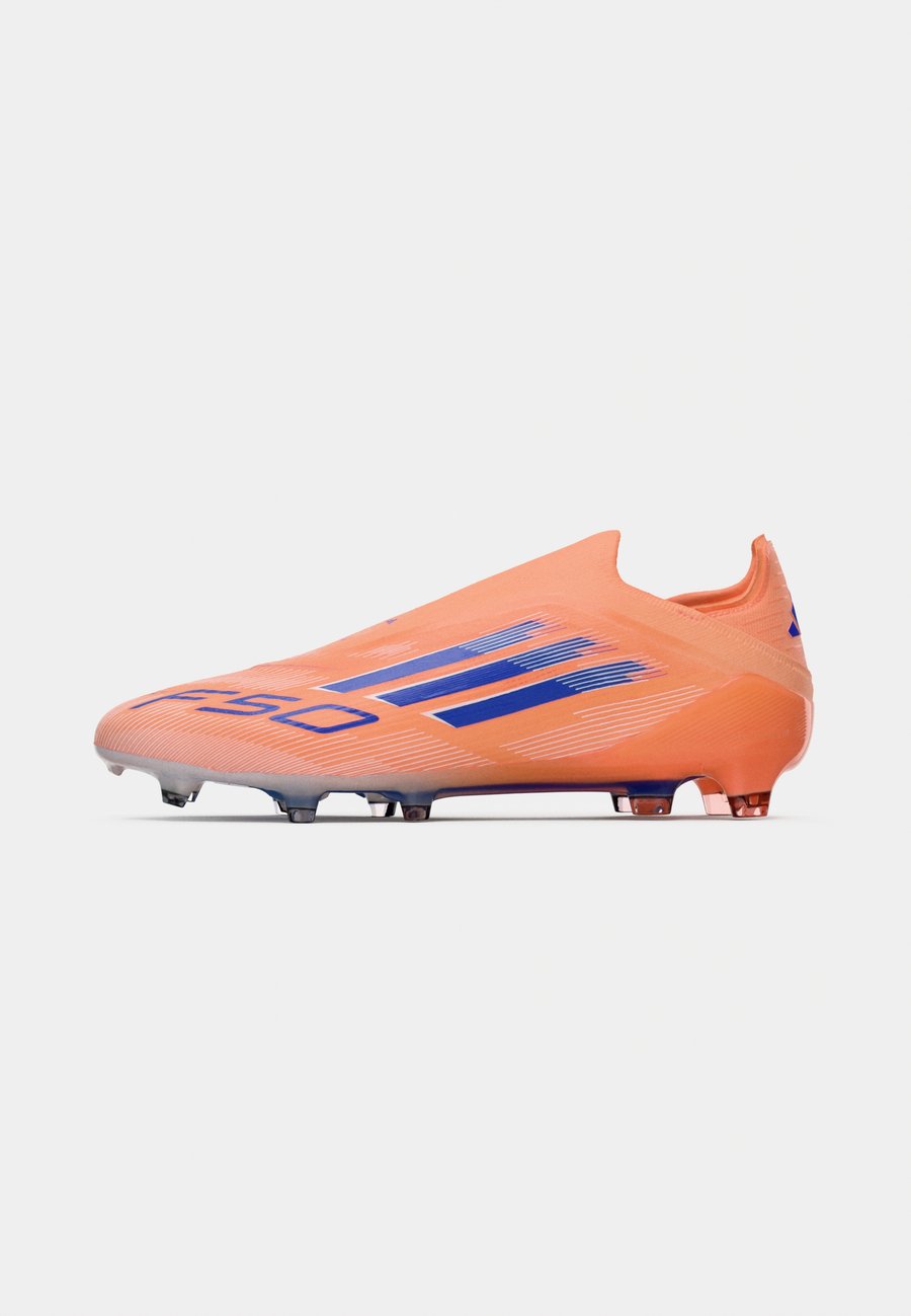 Кроссовки Adidas Performance F50 ELITE LACELESS FIRM GROUND FOOTBALL BOOTS, Beam Orange/Lucid Blue/Footwear White/Orange — фото 2