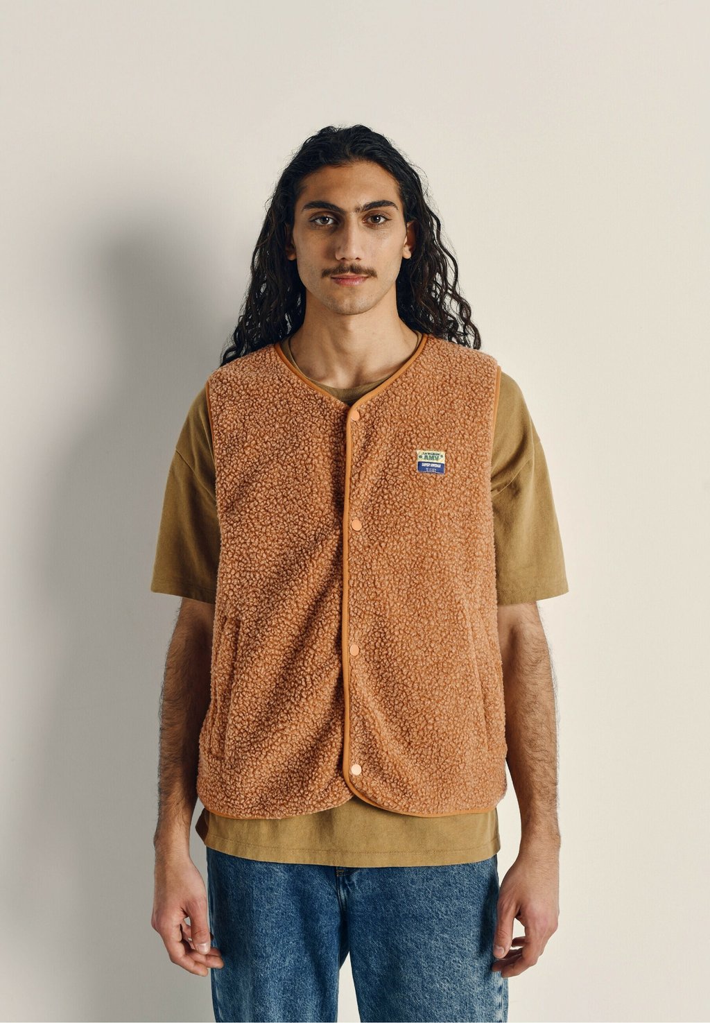 

Жилет HOKTOWN American Vintage, коричневый