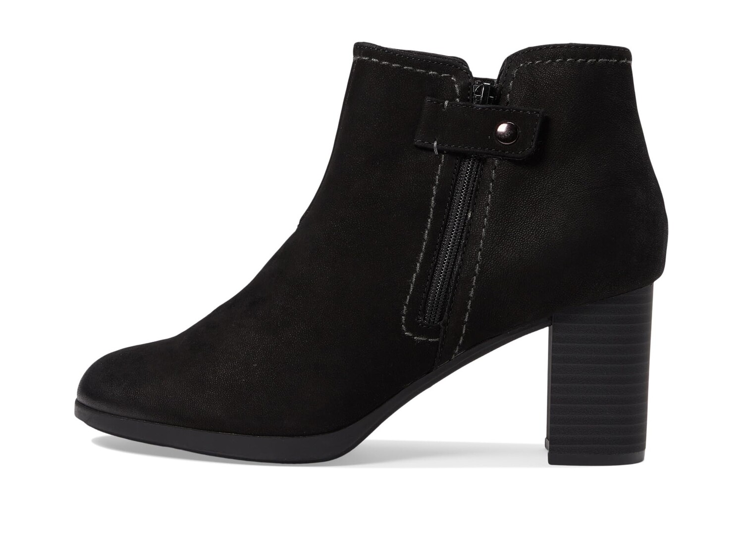 Ботинки Clarks Bayla Glow на высоком каблуке, черный