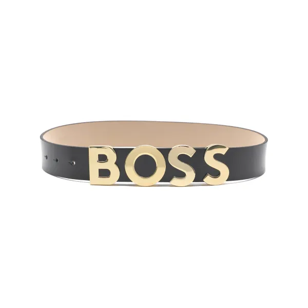 

Ремень кожаный Boss-Bold 3,5см. Boss, черный