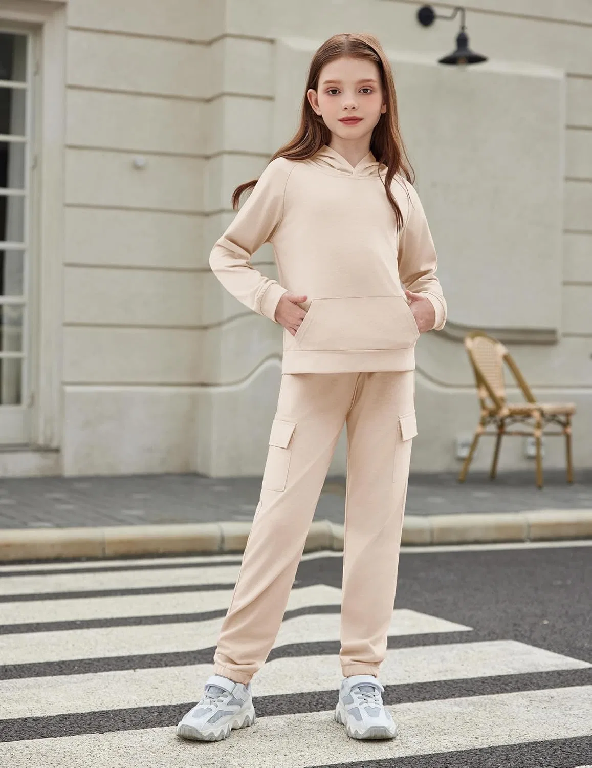 Спортивный костюм тай-дай, Arshiner, 2 предмета, Light Brown — фото 2