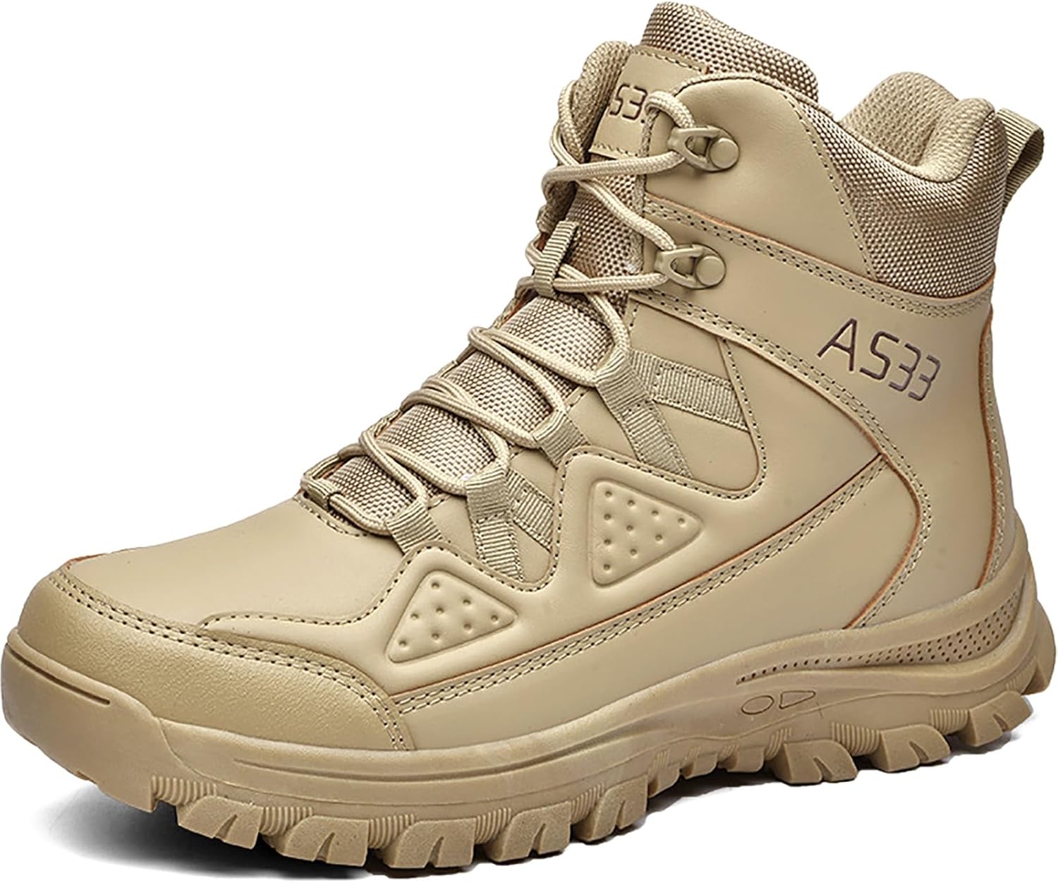 

Мужская обувь на шнуровке, дышащие высокие ботинки, водонепроницаемые тактические ботинки, военная армейская обувь для походов и скалолазания (цвет: зеленый, размер: 41) Carxs