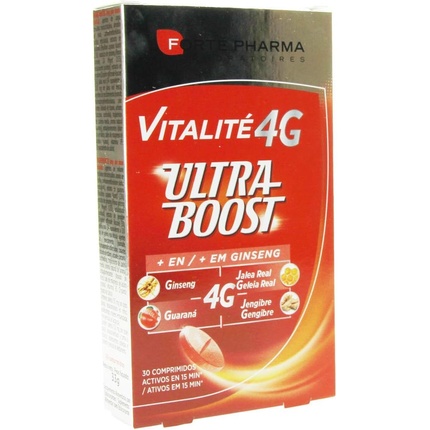 

Forte Pharma Vitalite 4G Ultraboost 30 таблеток по 400 г, Forte Pharma