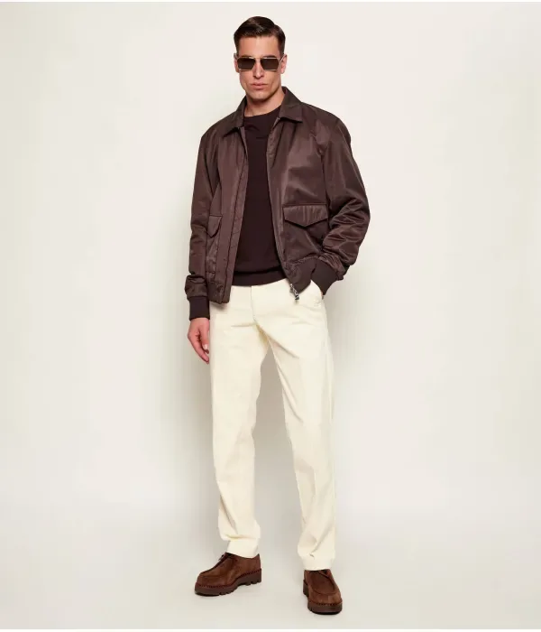 Брюки чинос C-Kent straight fit Boss, кремовый — фото 2