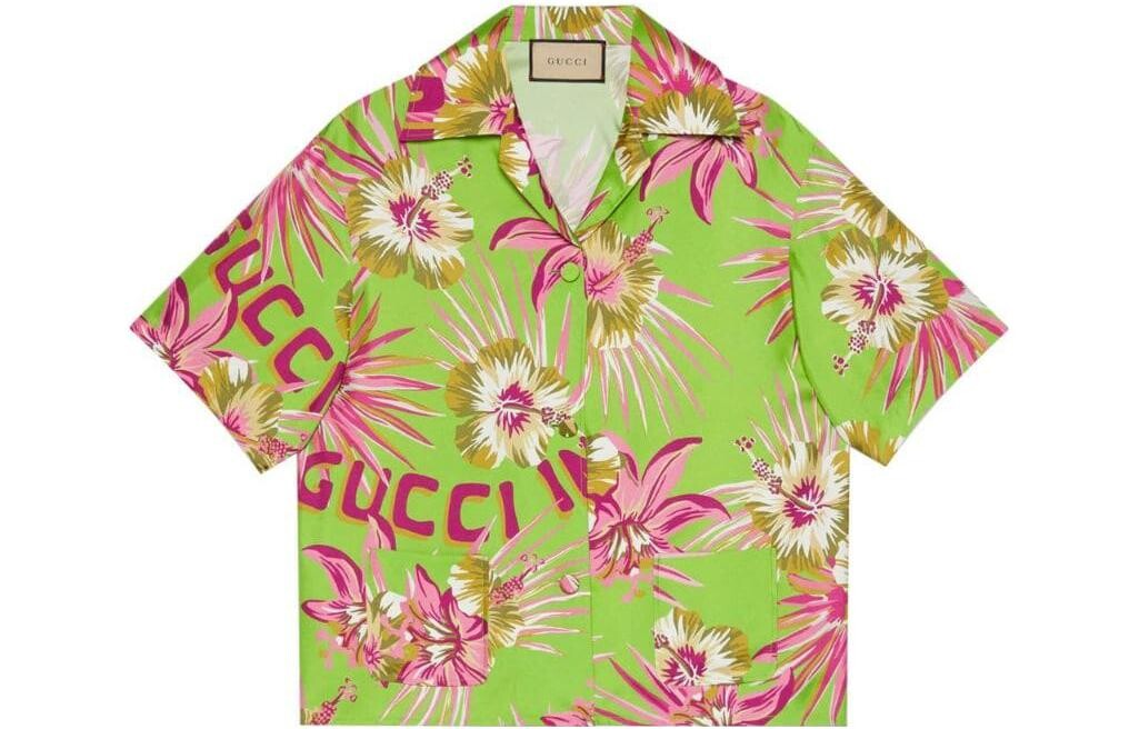 

Рубашка женская Gucci, зеленый