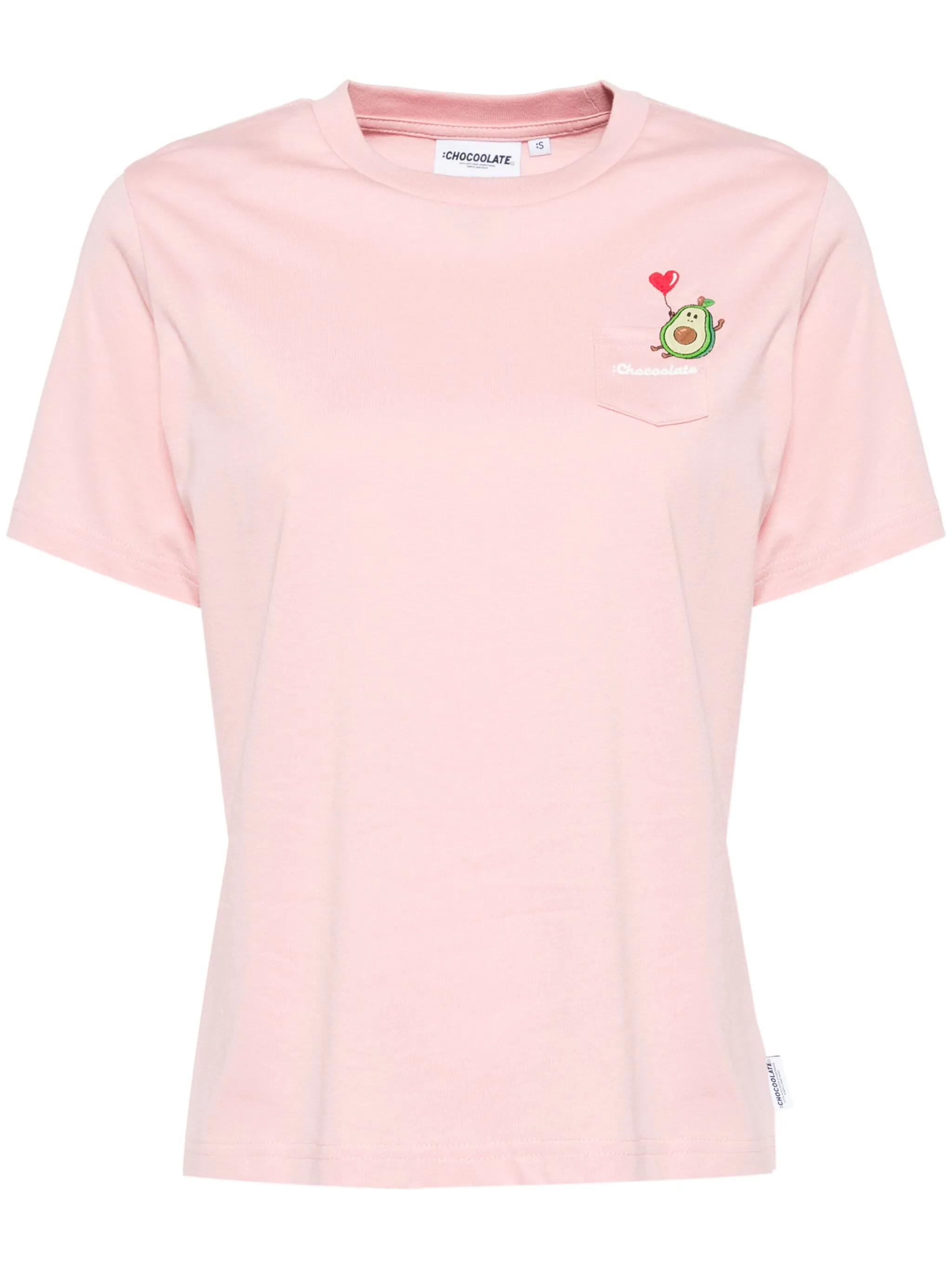 

Футболка с принтом Avocado Chocoolate, розовый