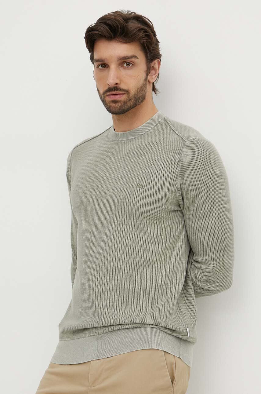 

Pepe Jeans CRAIG хлопковый свитер, зеленый