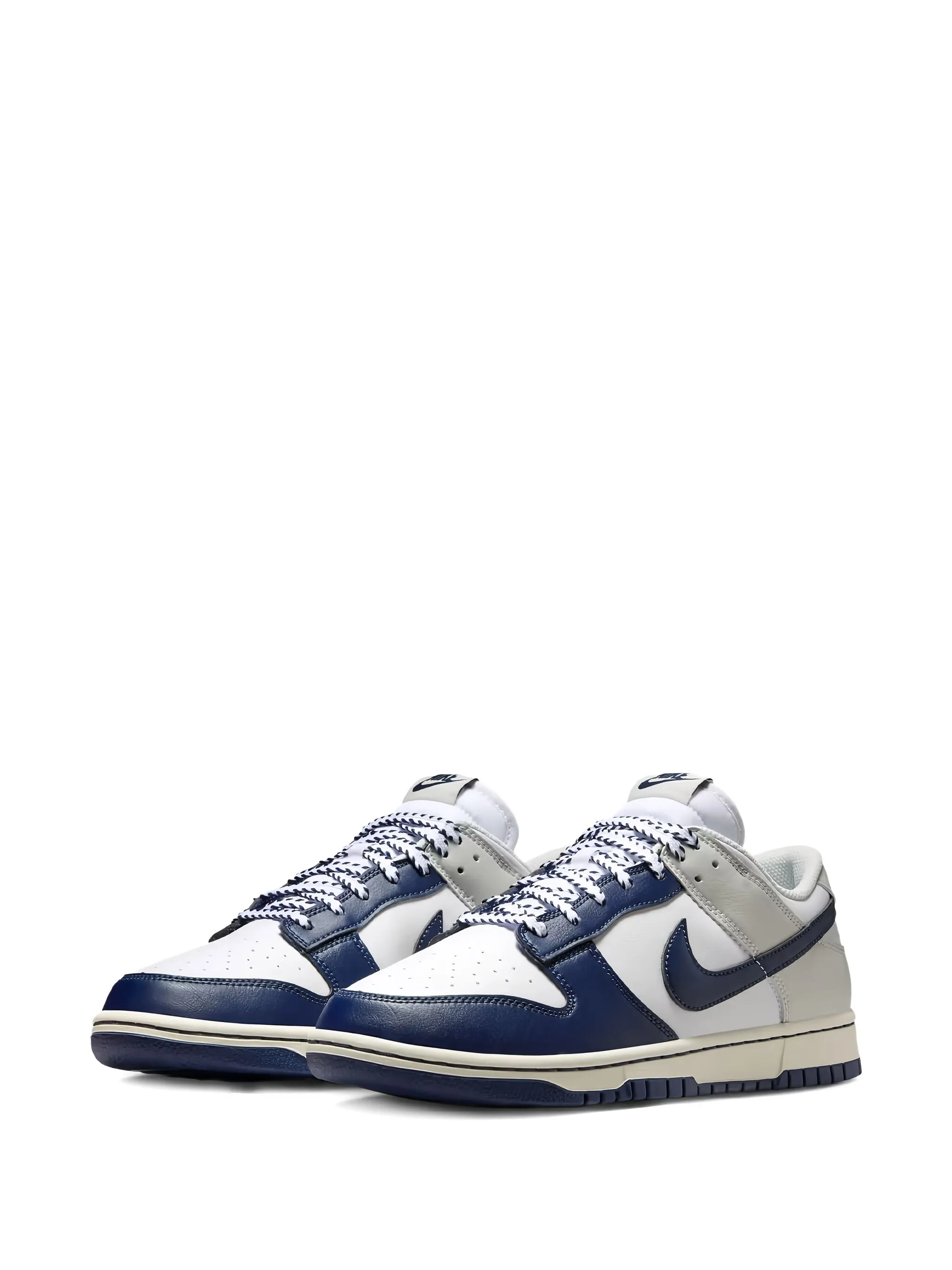 Кроссовки Dunk Low New York Yankees Nike, белый — фото 2