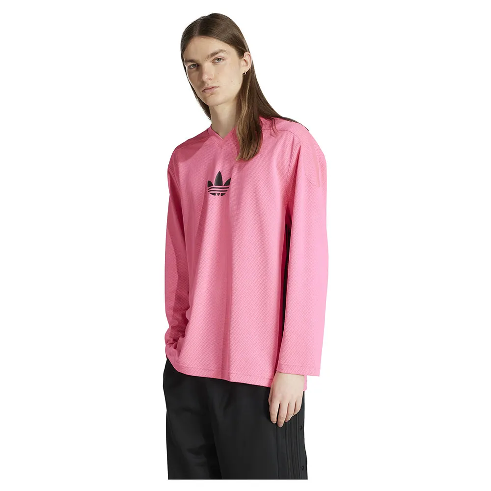 

Лонгслив adidas Originals Adicolor Mesh, розовый