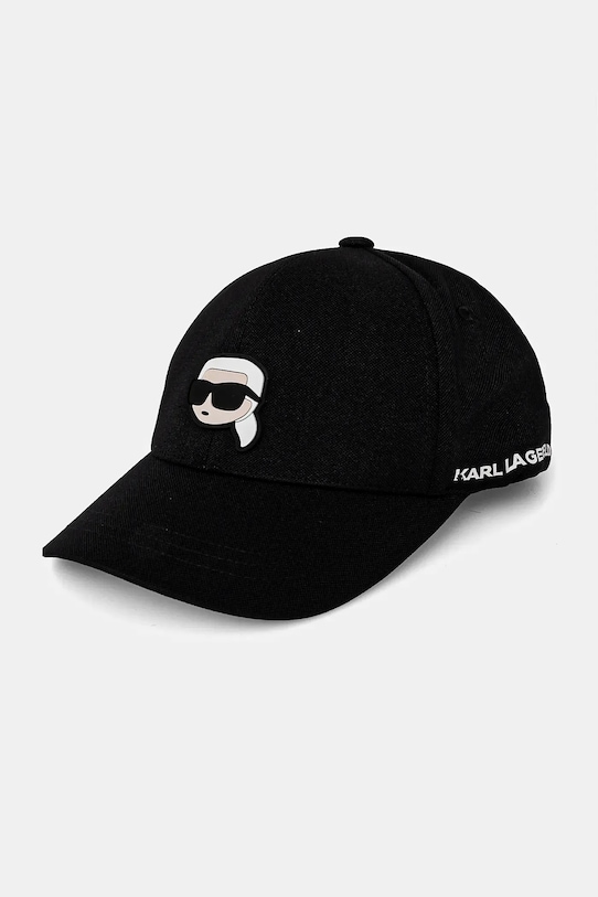 

Кепка с козырьком Karl Lagerfeld, черный