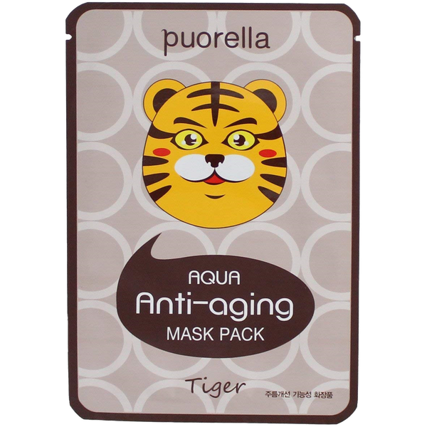 

Маска для лица против старения, 23 г Puorella Aqua anti-aging tiger