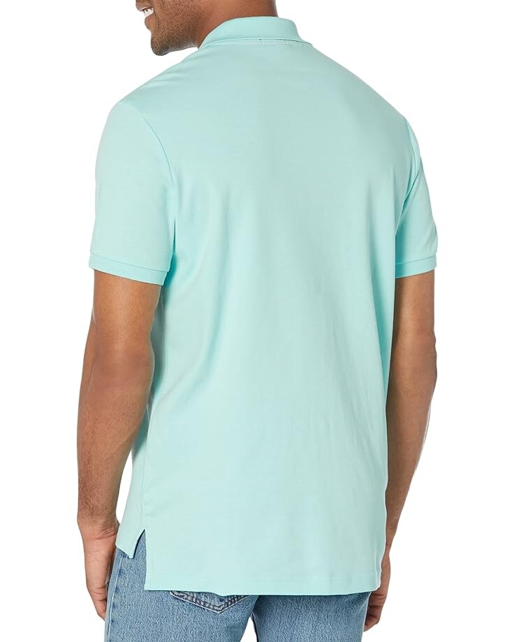 

Поло U.S. POLO ASSN. Interlock Core Polo Shirt, цвет Easy Turquoise