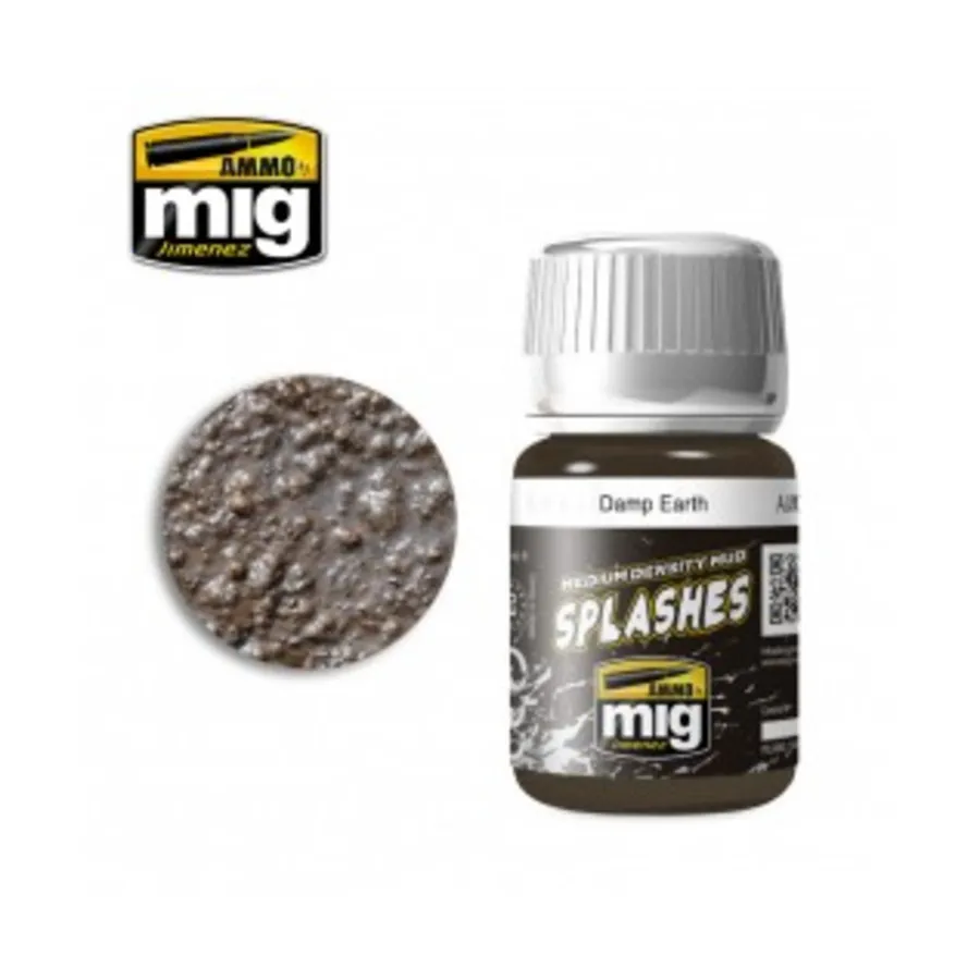 

Влажная земля, Enamel Singles - Medium Mud Splashes