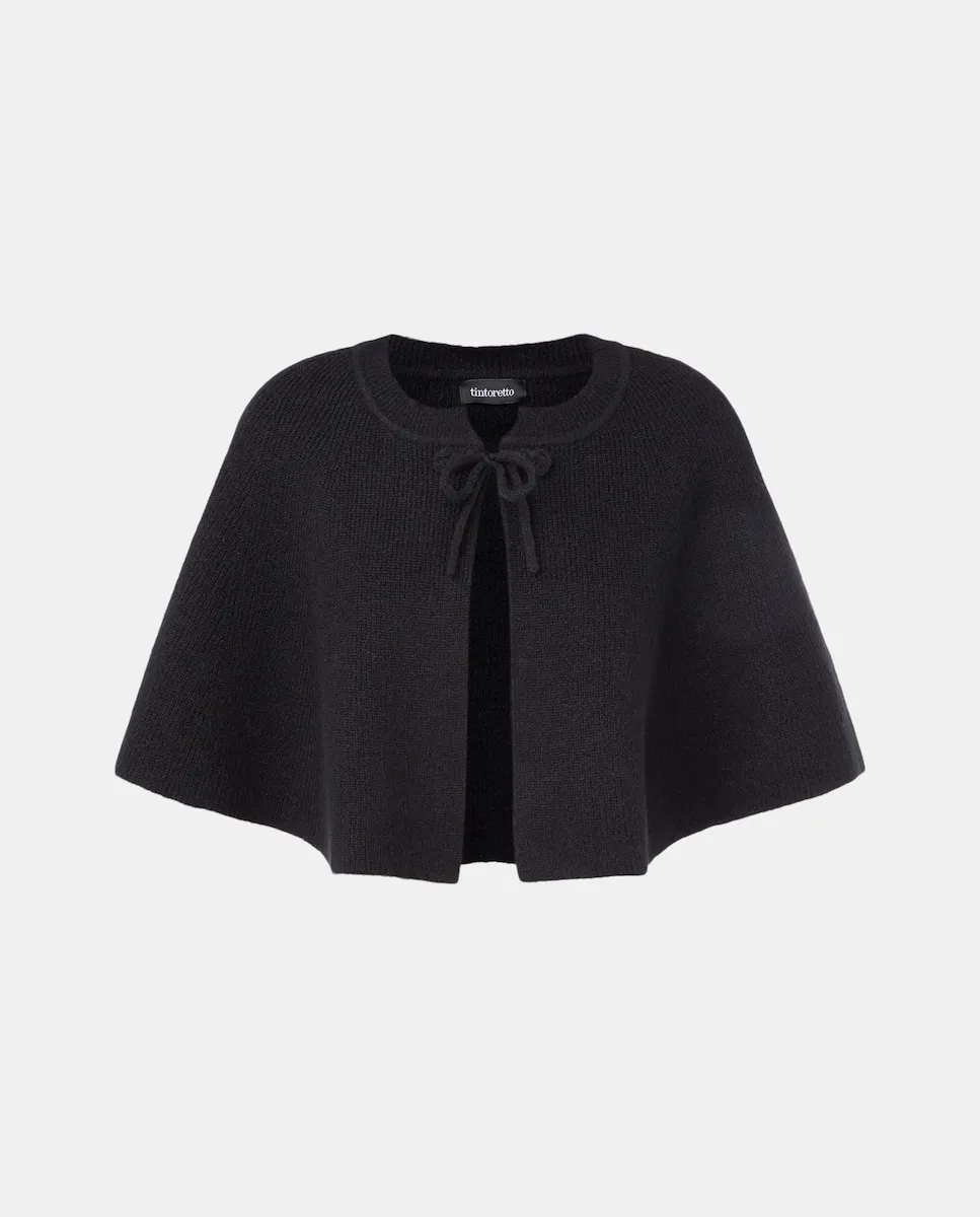 

Праздничный плащ Tintoretto, черный