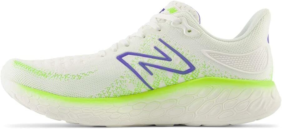 Мужские кроссовки New Balance Fresh Foam X 1080 V12 без шнурков, Sea Salt/Electric Indigo — фото 2