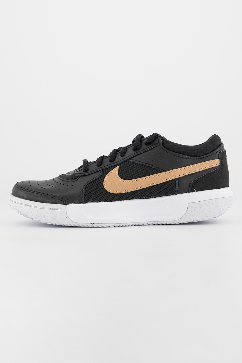 

Теннисные туфли Zoom Court Lite из кожи Nike, черный