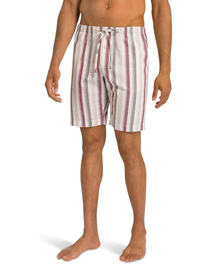 

Шорты Hanro Night & Day Woven Shorts, цвет Russet Beige Stripe