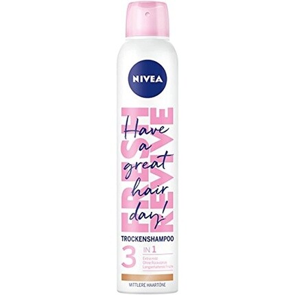 

Шампунь для ухода за волосами Fresh Revive Сухой шампунь 3 в 1 200мл, Nivea