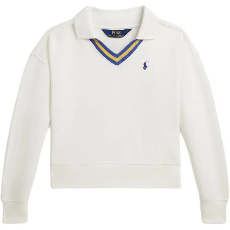Свитшот детский Polo Ralph Lauren белый