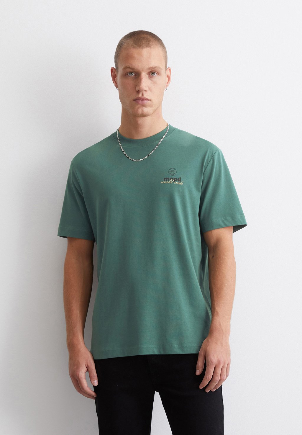 

Футболка с принтом RELAXED FIT Marc O'Polo DENIM, темно-зеленый