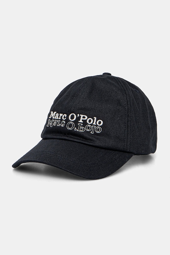 

Хлопковая кепка с козырьком Marc O'Polo, темно-синий
