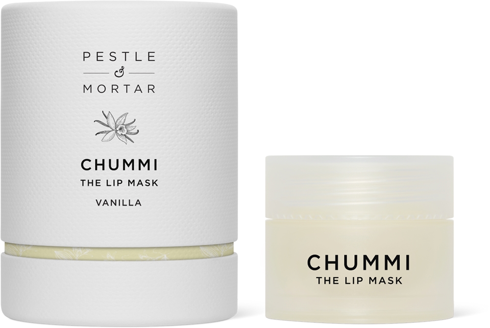 

Увлажняющая маска для губ с ванилью Chummi Pestle & Mortar, 20 гр