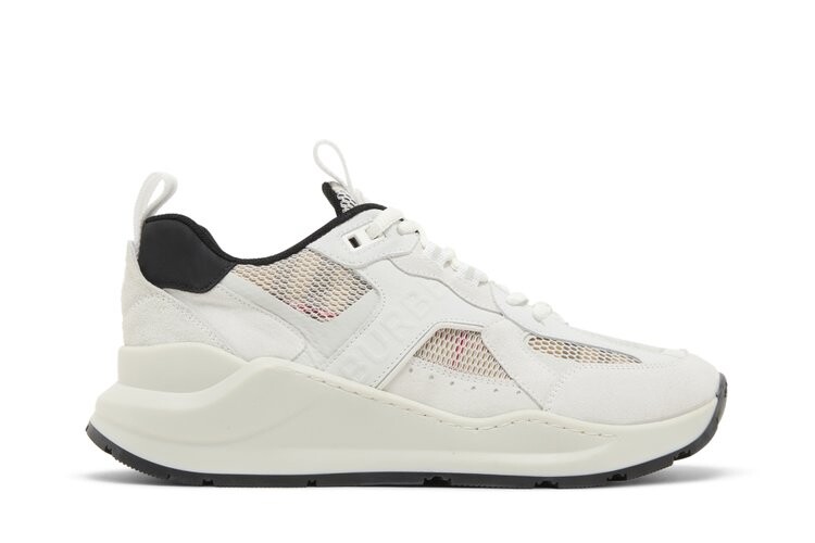 Кроссовки Burberry Wmns Check Mesh Low, белый