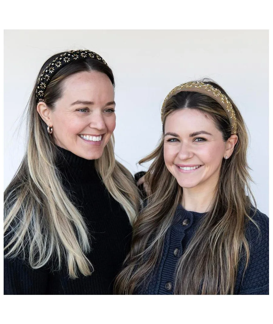Headbands of Hope Женская декорированная мягкая повязка на голову в форме звезды — фото 3