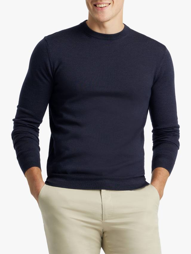 

Мерино свитер с зауженным кроем SPOKE, Dark Navy