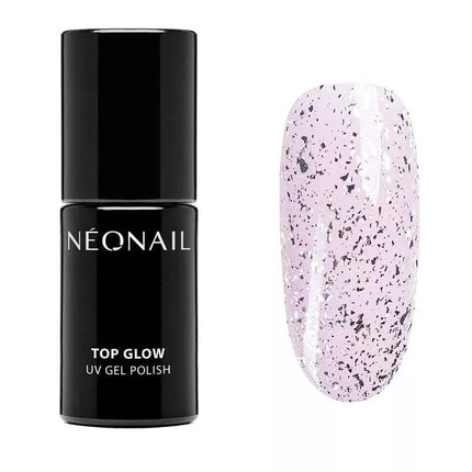 

NEONAIL УФ-лак для ногтей Top Coat Gel UV Top Glow Silver Flakes 7,2 мл Néonail
