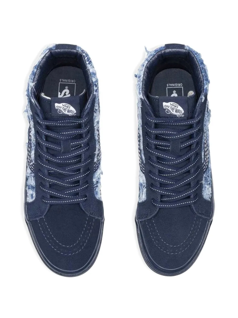 Кроссовки Sk8-Hi "Indigo Blue" Vans, синий — фото 4