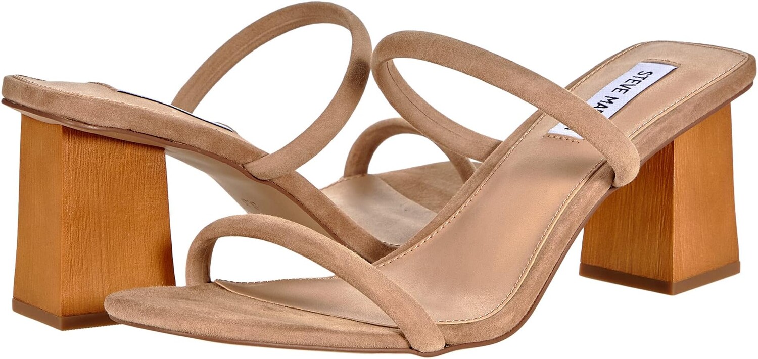 

Туфли Steve Madden Honey Heeled Sandal, цвет Tan Suede