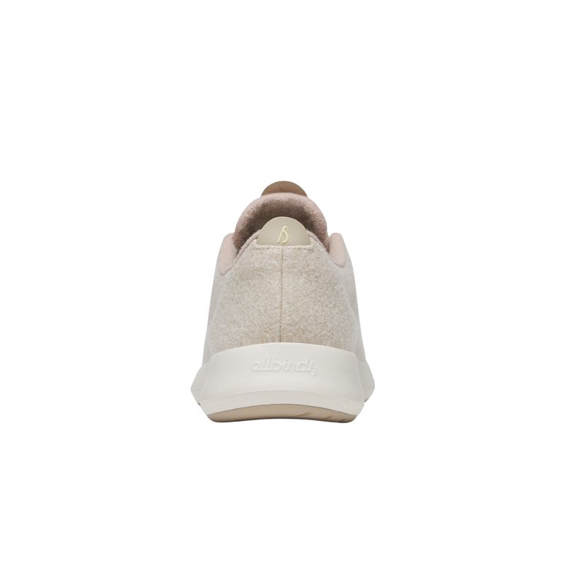 Allbirds Wool Runner Mizzles Cushioning Low top Casual City Commuting Running Shoes мужские кремово-желтые — фото 4