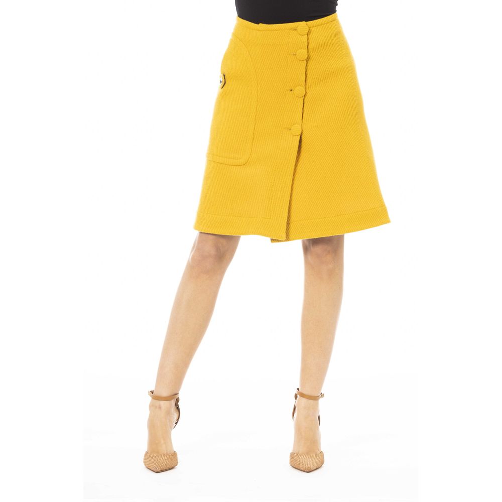 

Юбка Jacob Cohen Wool Women, желтый