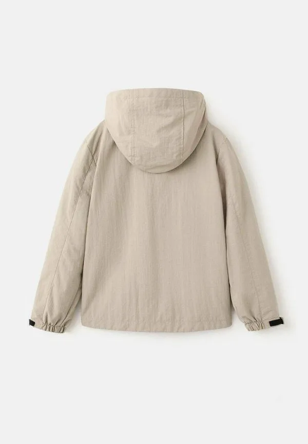 Детская светящаяся куртка Mango Kids, Light Brown — фото 2