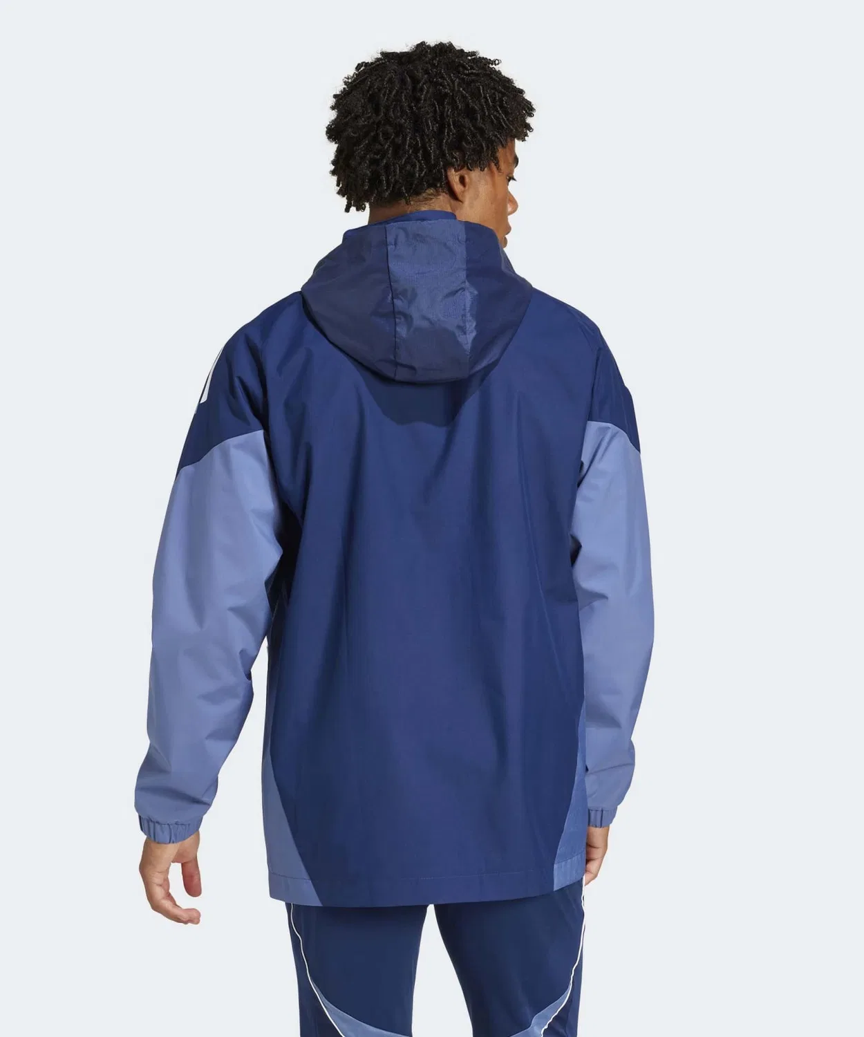Куртка Tiro 25 Competition All Weather Adidas синяя — фото 2